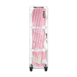 PGM GOLF | Hard Shell Airline Golf Bag with 360 Degree Wheels