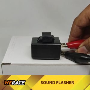 WERACE Flasher Sein Sen LED Bunyi Pengaturan Setelan Kedip 12V Turn Signal Sound Flasher Universal All Motor