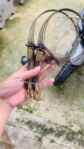 GIỎ KIỂU THÁI - Giò bẫy gà chân thép khoen đúc mẫu thái