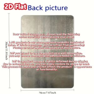 CIFbuy | 2D Metal Wall Sign 8x12 Inch Rustic Retro Text Plaque Man Cave Garage Backyard Decor