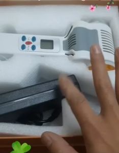 Búa điện di nóng lạnh vàng L1 | Búa điện di massage mặt 2 đầu nóng lạnh