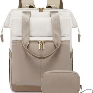 Womens waterproof Oxford backpack travel casual waterproof tear resistant backpack large capacity 15 inch laptop backpack