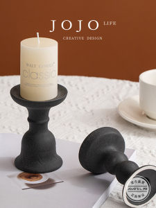 Modern Ins Ceramic Candle Holder Home Creative Decorative Ornaments Gold Powder JOJOS L PD European Style for Irregular Candles