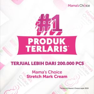 Stretch Mark Cream MAMAS CHOICE 100 Ml / Obat Krim Penghilang Strechmark Aman untuk Bumil dan Busui