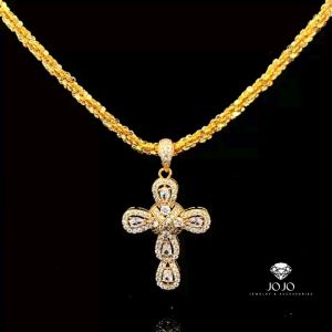 M1181 Mặt và dây chuyền nữ kiểu thánh giá cao cấp sang trọng JOJO