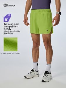 Keep | Quick-Drying Anti-Bacterial Running Shorts with Pockets 3-inch