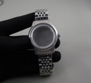 40mm Arched Glass Watch Case For NH34 NH35 NH36 Movement KING Series Mechanical Watch Accessories Modified DIY For 32.5mm Dial