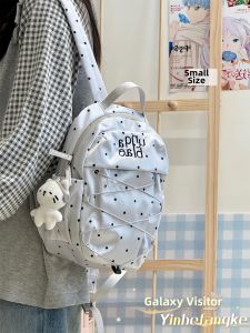YINHEFANGKE | Cute and Cool Style Womens Backpack Polka Dot