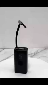 Bơm Hơi Không Dây Cầm Tay - Có Màn Hình Số Bơm Xe Máy Tự Động Dừng Có Đèn LED - Dùng Được Cho Xe Đạp Xe Ô Tô Bơm Bóng