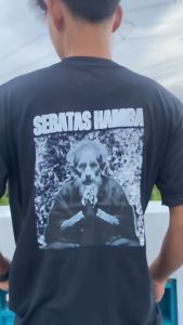 Kaos Distro Pria / Kaos Distro / Baju Distro Pria – Kaos Kata Peranmu Hanya Sebatas Hamba / Kaos Pria Lengan Pendek Bahan 100% Katun Tebal Adem – Atasan Baju Pria Wanita