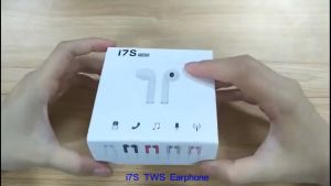 Headset Bluetooth I7S TWS 5.0 HBQ Earphone TWS Twin Headset Bluetooth True Wireless Android iOS Universal In Ear