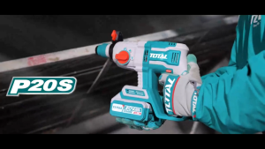 TOTAL TOOLS TRHLI202289 CORDLESS IMPACT HAMMER DRILL ROTARY HAMMER DRILL 20V