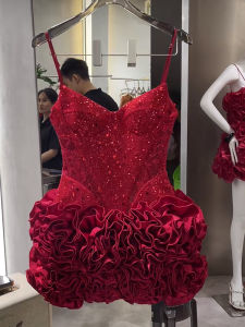 Đầm Corset Dây Đai Phong Cách Pháp Thanh Lịch
