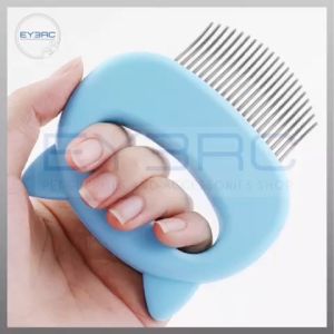 Relaxing Cat Massage Curved Hook Grooming Comb