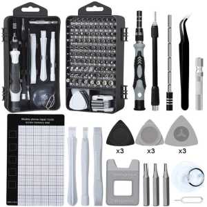 Obeng Set 115 in 1 Smartphone Full Set Obeng Servis Laptop Komputer Jam Tangan Obeng 115 in 1 / Obeng 115 in 1 Kepala Sekrup Yang Dapat Di sesuaikan Multifungsi