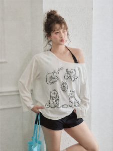 JULULOOK | Bộ Đồ Nữ In Trong Suốt