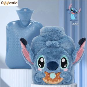 ดิสนีย์ของแท้สตรอเบอร์รี่หมีตุ๊กตาของเล่นตุ๊กตาสติทช์ถุงน้ำร้อนสามตาสัตว์ประหลาดตุ๊กตานุ่มๆชุดของขวัญ