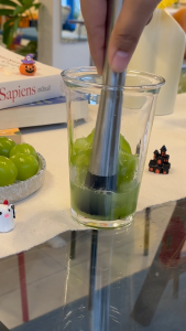 callingbrown [พร้อมส่ง] Home cafe ที่บดผลไม้อาหาร ที่บดเลมอน ด้ามจับสแตนเลส ที่บดผลไม้