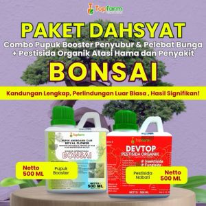 Pupuk & Pestisida Topfarm untuk Tanaman Bonsai Terbaik