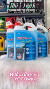 [ HÀNG CHÍNH HÃNG ] Nước rửa kính ô tô Yocowax sản xuất theo tiêu chuẩn mỹ (3 Lít)