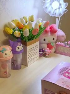Kuromi Blind Box Sanrio Melody Desktop Decoration Action Figure Doll Gift Toys Surprise Box