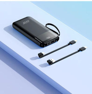 3C Power Bank 50000mah original fast charging Built-in Cable TYPE-C Powerbank 20000mah for iphone 17 pro max