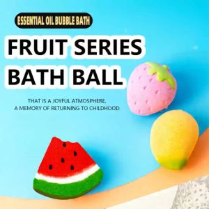 150g Fruit Watermelon Bubble Bath Ball Moisturizes The Skin And Relaxes With Bubble Bath