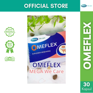 Omeflex MEGA We Care | Persendian Glucosamine n Fish Oil 30 Softgel Capsules