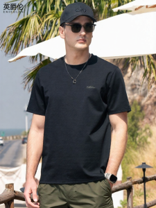 Enjeolon | Cool Silky Ice Silk Cotton T Shirt