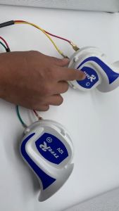 เเพค 2 ชิ้น แตรหอยโข่ง ยี่ห้อTYFER-HORN แบบ 18 เสียง เปลี่ยนจังหวะได้ 18 โหมด ใช้ไฟ 12v ยอดฮิตสุดๆ ระดับเสียง 135db 1คู่ สินค้าพร้อมส่งจากไทย