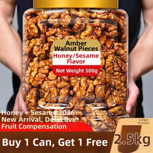 Sesame Honey Roasted Walnut Kernels