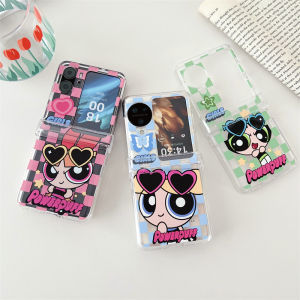 Cute Case Oppo Find N2 Flip Find N3 Flip Transparent Cartoon Character Shockproof Ultra Slim Protective Cartoon for Cartoon Case Cover for Oppo Find N3 Flip