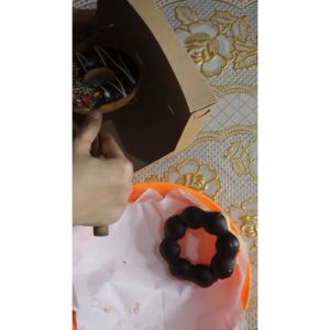 [50 Pcs] Dus Kotak Makan Lunch Box Paper Full Laminasi Bahan Kraft Coklat