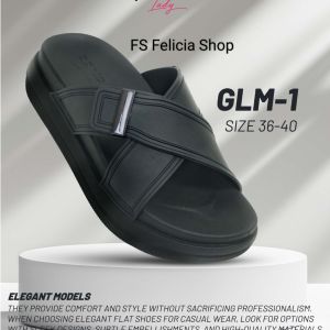 SANDAL GLM TiNGGI WANITA SILANG/TREND/virall/terbaru2024