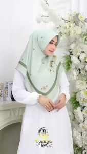 Hijab Bergo Ranting Gold By Lanfiya