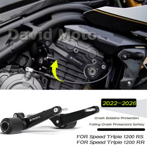 Motorbike For Speed Triple 1200 RR / RS 2022-2026 Motorcycle Crash Bobbins Protection Falling Crash Protectors Safety
