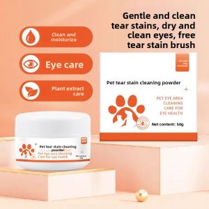 MONLEYTA | German Research Dog Tear Stain Powder Tool For Shih Tzu Bichon Teddy Cats Remove Tear Glands Pet Supplies Cat Supplies