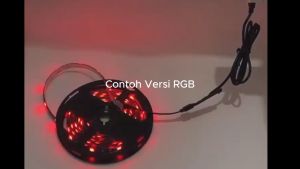 Lampu LED Strip SMD 5050 12V 5 Meter Anti Air IP45 Outdoor Grade A