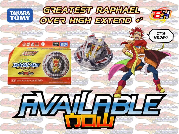 0Available NOW! Original Takara Tomy Beyblade B-192 Greatest Raphael ...