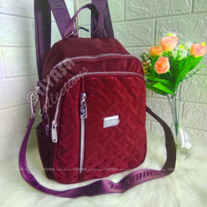 CHIBAO 0864-22 BIG PROMO!!! TAS WANITA 3IN1 FASHION MOTIF LOVE KANVAS TERBARU