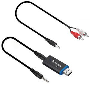 Wireless Bluetooth Adapter Aux3.5 Audio to TV Receiver Projector Sound Transmitter Headphones Audio Wireless Earphone Receiver