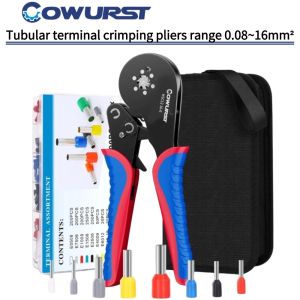 Tubular Terminal Manual Crimping Pliers HSC12 16-6 Pre-insulated Terminal Pin Terminal Hexagonal Crimping Pliers