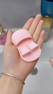 Sikat Wajah Jari Bentuk Sandal / Pad Silicone Facial Cleaner / Pembersih Wajah Komedo Kotoran