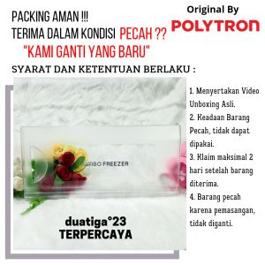 Tutup Freezer Kulkas Polytron Pr15/Pr16/Pr17 Jumbo Freezer Original (Gratis Bubble Warp)