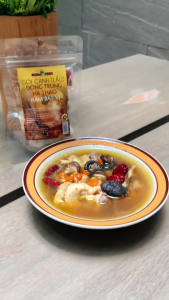 Gói Canh (Lẩu) Nấm Đông Trùng Hạ Thảo Bát Vị 50g Set Nguyên Liệu Nấu Canh Lẩu Bát Vị