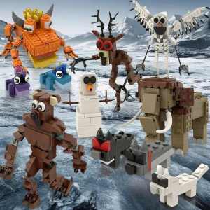 99 Nights in The Forest Deer Building Blocks Sets Plastic Doll Model Assembled Christmats  Birthday Gifts for Childrens TOYS