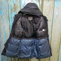 Jaket Bulang CUSTOMELLOW hitam polos Size L Jaket Bulu angsa tebal Hangat Musim Dingin jaket gunung outdoor bagus. 