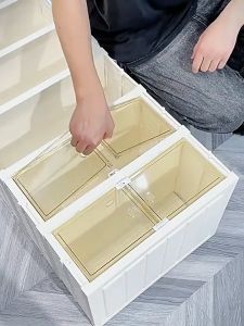 ชั้นวางรองเท้า พับเก็บได้ 9 ชั้น ที่วางรองเท้า ประหยัดพื้นที่ มีให้เลือกหลากหลายชั้น ที่เก็บรองเท้า ที่วางรองเท้า