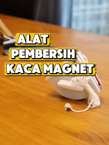 Pembersih Kaca Jendela Magnet Segitiga – Double Side Cleaning Alat Serbaguna untuk Kaca & Cermin - GP MALL