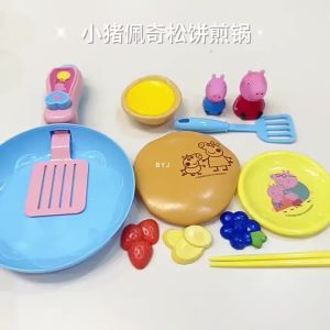 Bộ Đồ Chơi Nấu Ăn Peppa Pig Cho Trẻ Em - Bộ Đồ Chơi Nấu Ăn Gồm Chảo Làm Bánh Kếp Mì Trứng Dụng Cụ Nhà Bếp Quà Tặng Giáng Sinh Cho Bé Trai Và Bé Gái 3-12 Tuổi